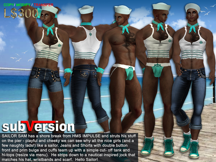 .~subVersion~. Sailor Sam Aqua