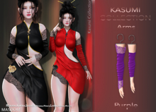 [[ Masoom ]] Kasumi Arm Purple - Ebody Reborn, Kupra, Legacy, Legacy Perky, Lara, Lara Petite