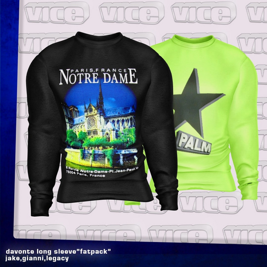 VICE - Davonte Long Sleeve "FATPACK"
