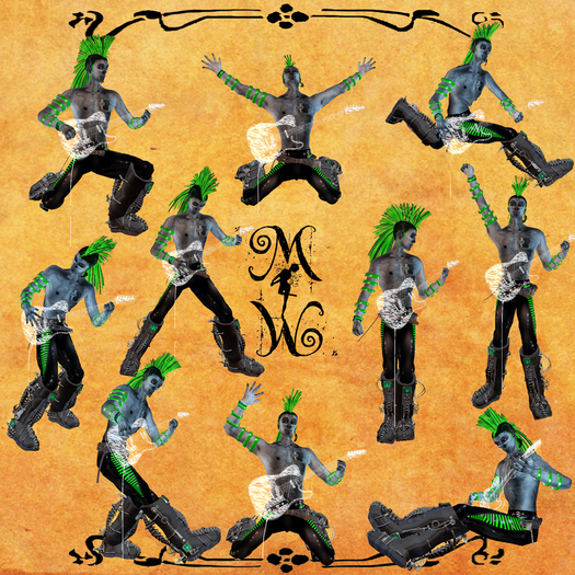 ..::M*W::..*Rock Star*Poses Set (BOXED)