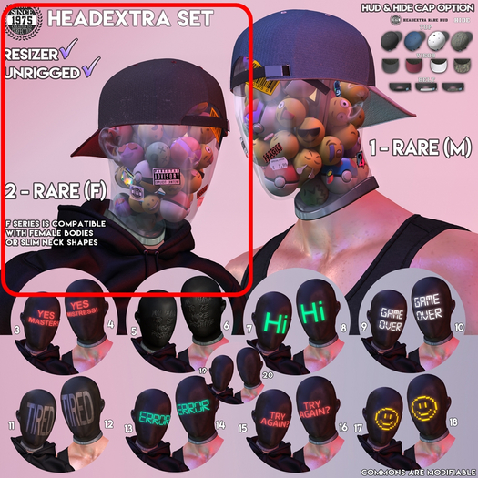 HeadExtra - (Female) RARE