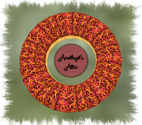 AA-Huge Sprinkled Donut with Sits