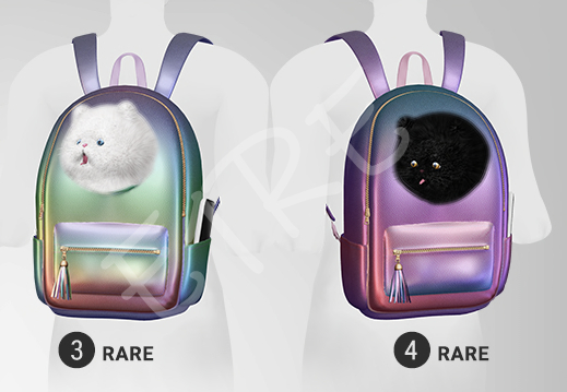 3. Cat Backpack Wearable RARE