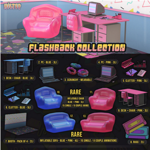 HILTED -  Flashback Collection - COMPLETE SET
