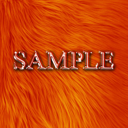 Zoy Texture [ Fur Shag Orange 4 ]