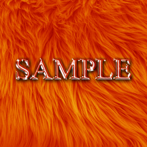 Zoy Texture [ Fur Shag Orange 5 ]