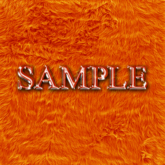 Zoy Texture [ Fur Shag Orange 7 ]