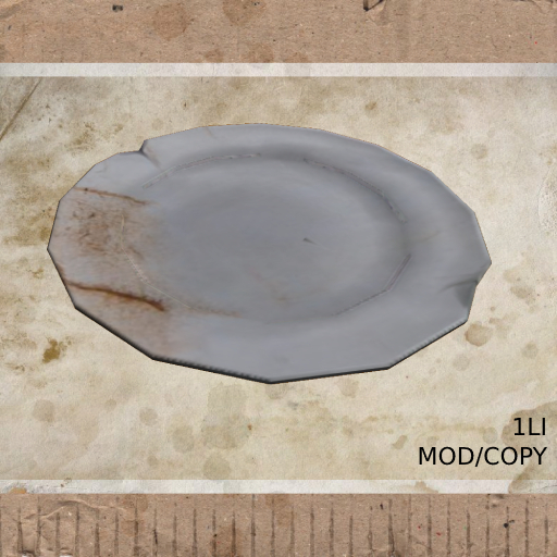 chavmade chipped plate