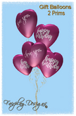 ~Ultra Deluxe I Love You Happy Birthday Gift Balloons