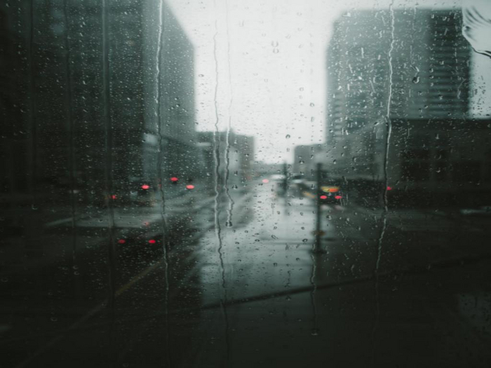 City Window Rain Texture