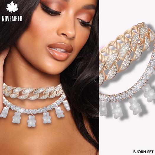 Nov-Bjorn Diamond Necklace Set Fatpack