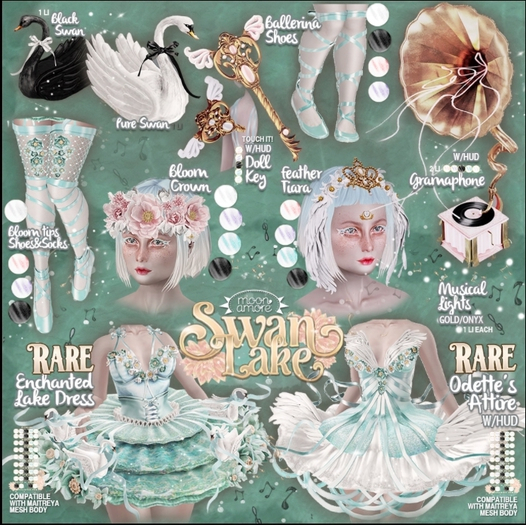 :MoonAmore: SwanLake/ Odette Attire RARE