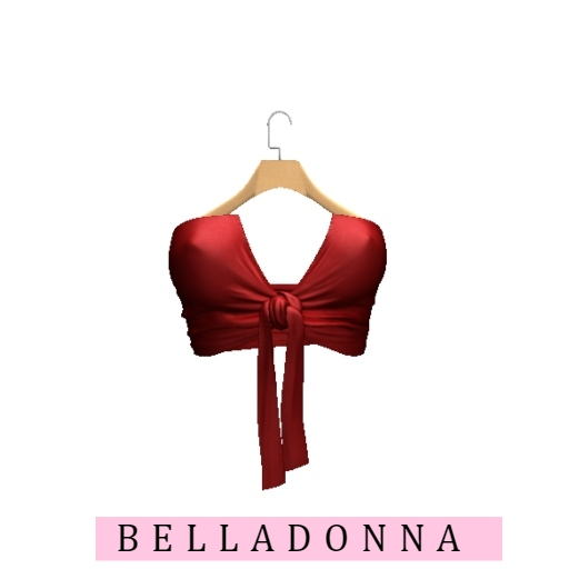 BELLADONNA - Diva Top RED