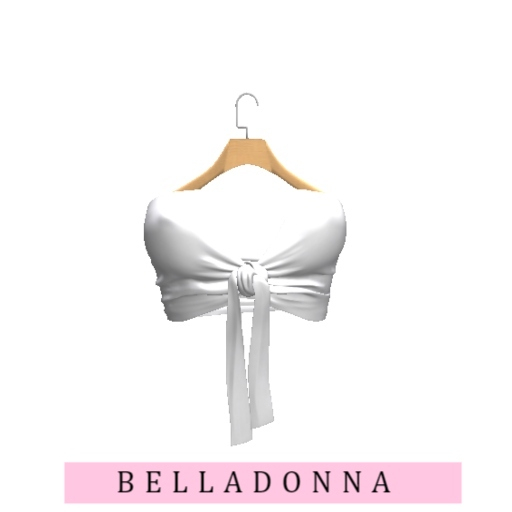 BELLADONNA - Diva Top WHITE