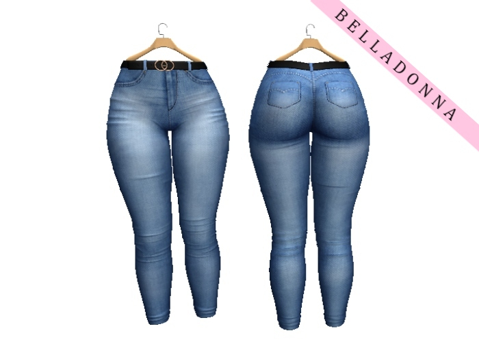 BELLADONNA - Molly Jeans BLUE