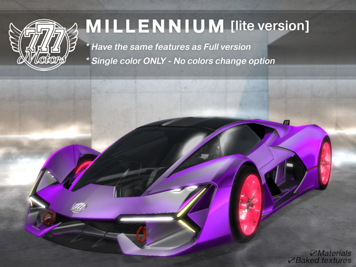 [777-lite] MILLENNIUM - Purple Dream (rez&touch)