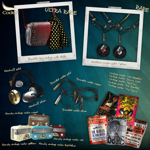 CODEX_Handy radio vintage lightblue