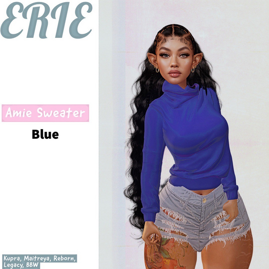 Erie [Amie sweater][blue]