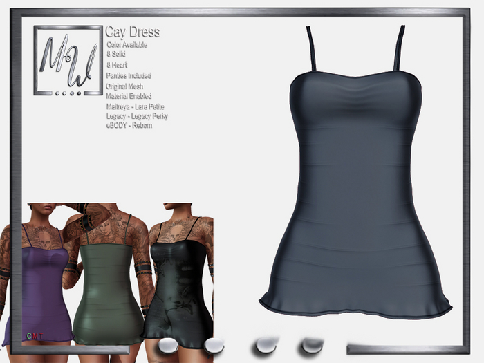 MW - Cay Dress - Blue  (Add me)