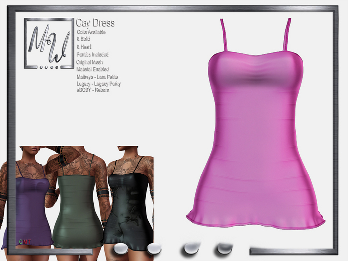 MW - Cay Dress - Pink  (Add me)