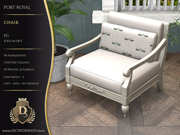 [Ds] Port Royal - Chair SS PG