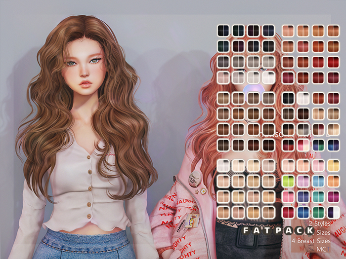 [monso] Nimoe Hair /Fatpack