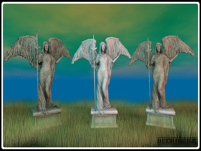 Temple Statue x3 Colors