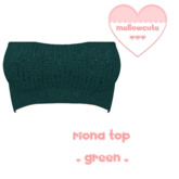mellowcute-riona top-green