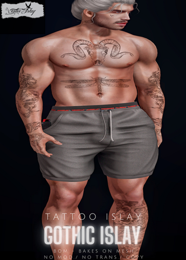 Tattoo Islay - Gothic Islay