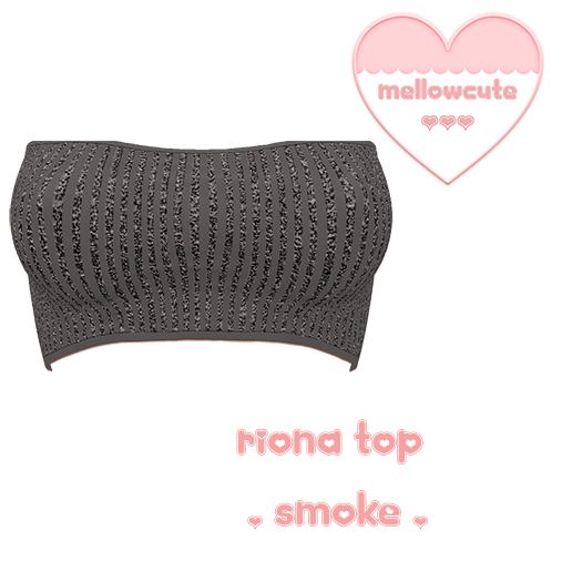 mellowcute-riona top-smoke