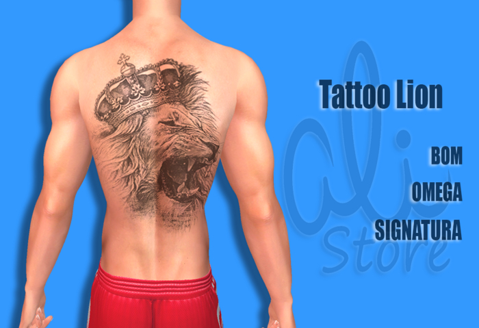 [ALI] UP Tattoo Lion