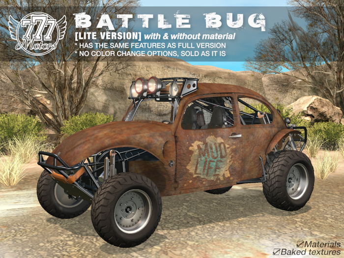 [777-lite] BATTLE BUG - Mud Life (boxed)