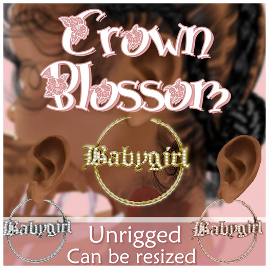 [C.B] BabyGirl Earrings ROSE