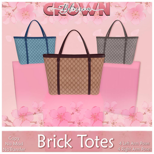 C.B - Brick Tote (GRAY) - ADD TO UNPACK