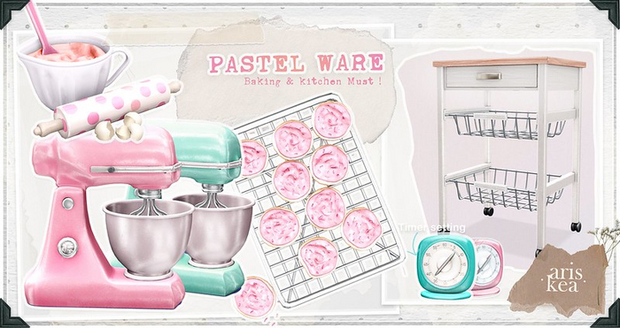 Ariskea. Pastel . SET