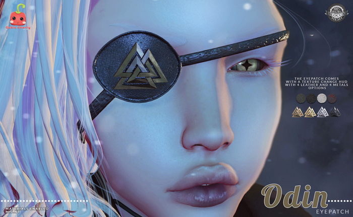 [Cubic Cherry] {Odin} eyepatch