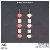 Atelier Burgundy . Hearts & Photos *ADD*