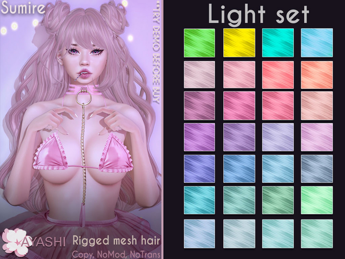 [^.^Ayashi^.^] Sumire hair-Light set