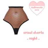 mellowcute-crisel shorts-night
