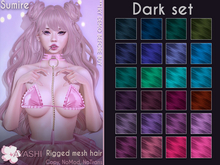 [^.^Ayashi^.^] Sumire hair-Dark set