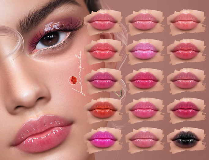 Lempika - 15 Lipstick Lelutka Evox #46 -DEMO-
