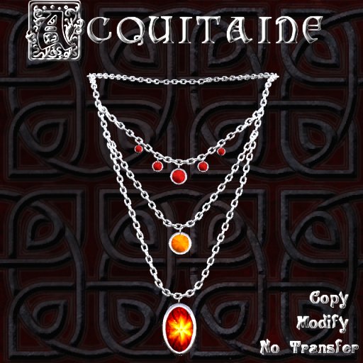 :*:CPD:*: Acquitaine Fire Pendant