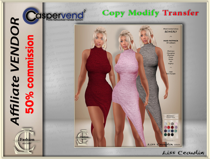 LC Affiliate Vendor - Bewerly Dress [8 vendors]