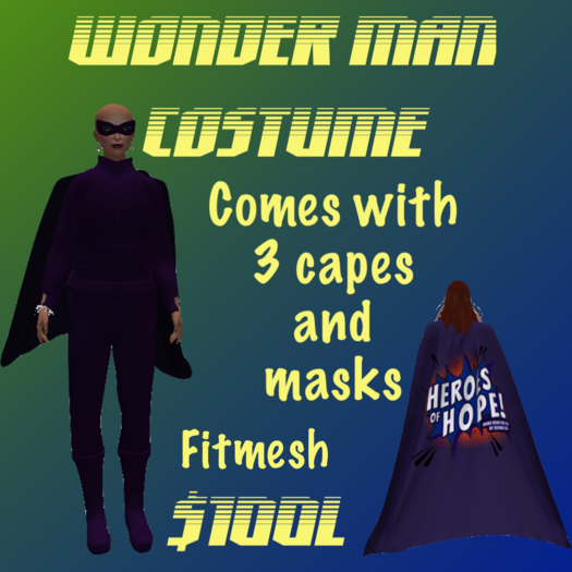 Relay Wonder Man Costume