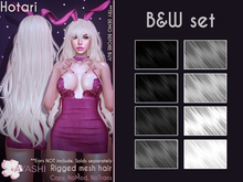 [^.^Ayashi^.^] Hotari hair-B&W set