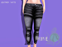 Leather Pants - Black