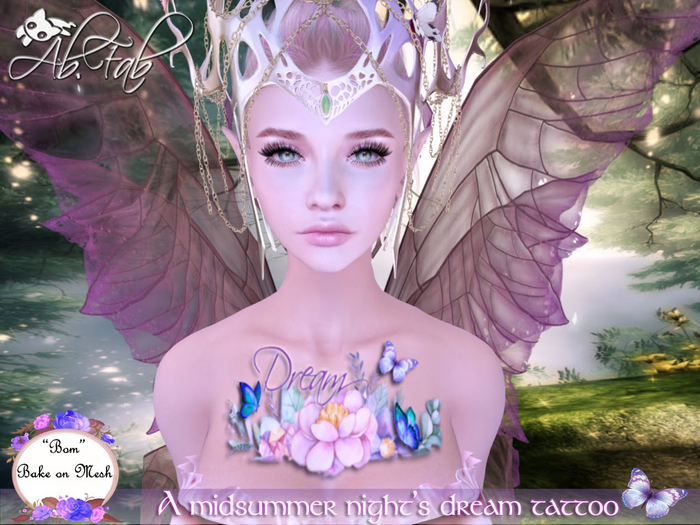 Ab.Fab Enchanted Dreams tattoo BOM