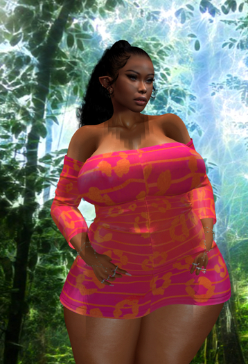 SAFARI DRESS OUTFIT ANIMAL PRINT PINK