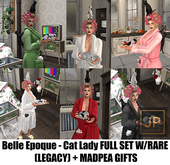 Belle Epoque - Cat Lady FULL SET W/RARE (LEGACY)+MADPEA GIFTS
