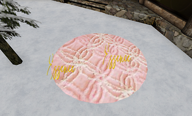 Baby Soft Chenille Pink Rug Round